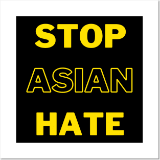 Stop Asian Hate Posters and Art